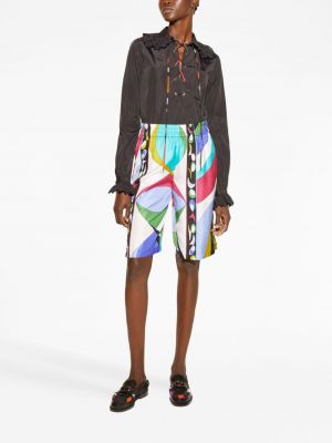 Abstrakte shorts mit print Pucci lila