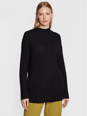 Oversize пуловер Moss Copenhagen черно