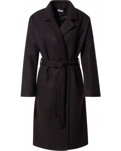 Класическо oversize палто с колан Urban Classics черно