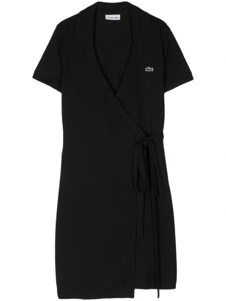 Mini šaty Lacoste čierna