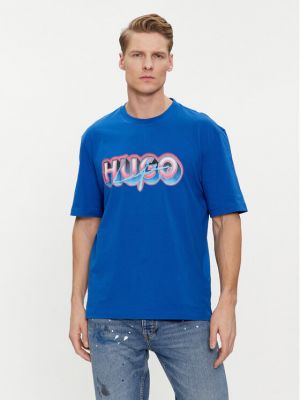 Póló Hugo kék