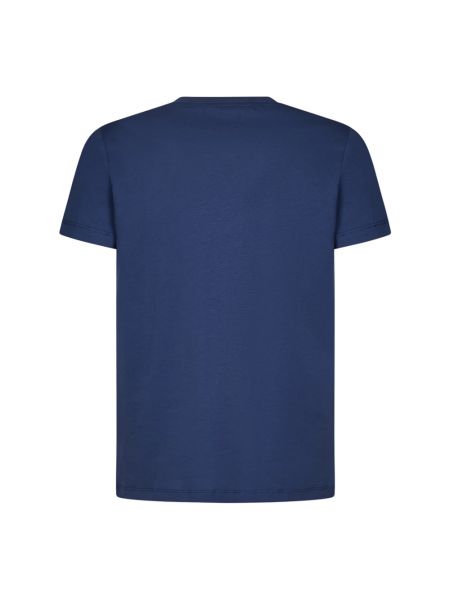 Koszulka z nadrukiem Vilebrequin niebieska