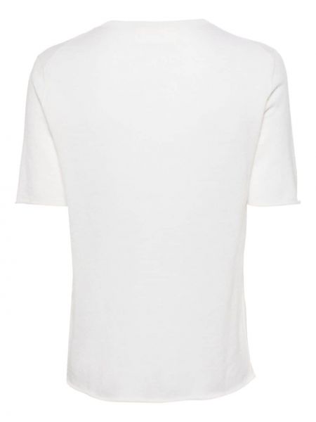 Kašmyro marškinėliai Lisa Yang balta