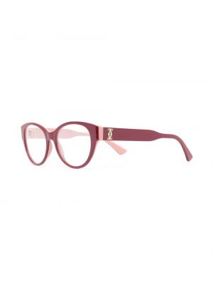 Brilles Cartier Eyewear rozā