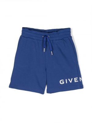 Shorts för tjejer Givenchy Kids blå