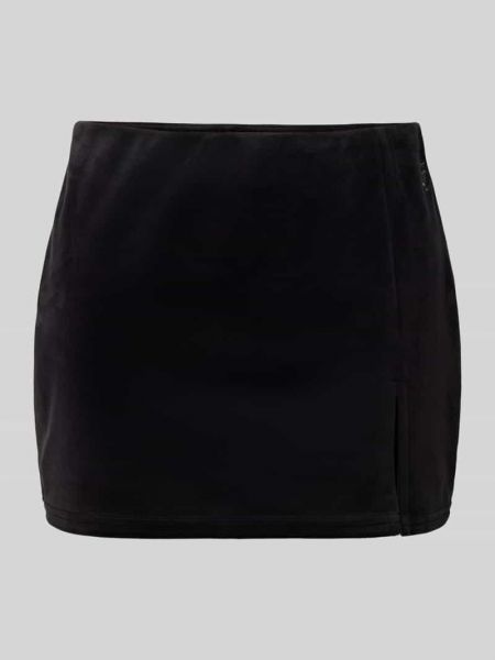 Mini spódniczka w jednolitym kolorze Juicy Couture czarna