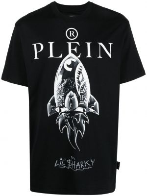 T-shirt con stampa Philipp Plein nero