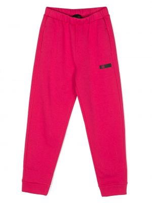 Pantaloni con stampa Il Gufo rosa
