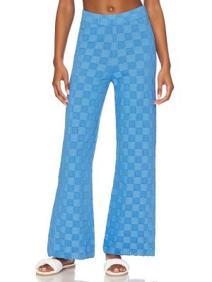 Pantaloni a righe Solid & Striped blu