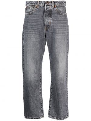 Voľné džínsy 3x1 sivá