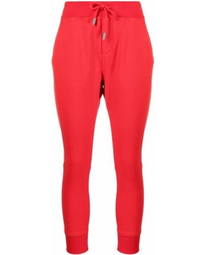 Pantalones de chándal con cordones Dsquared2 rojo