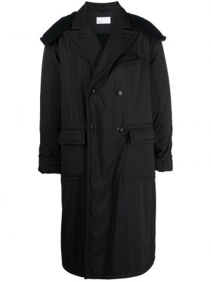 Kabát s kapucňou 4sdesigns čierna