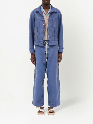Jeansjacke aus baumwoll Maison Margiela blau