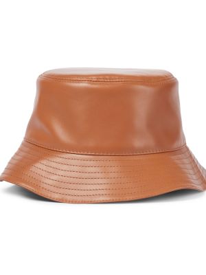Кожаная шапка Loewe