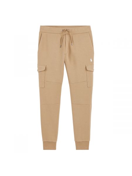 Pantalones 3/4 con bordado ajustados Polo Ralph Lauren beige