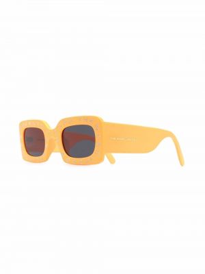 Gafas de sol con apliques Marc Jacobs Eyewear naranja