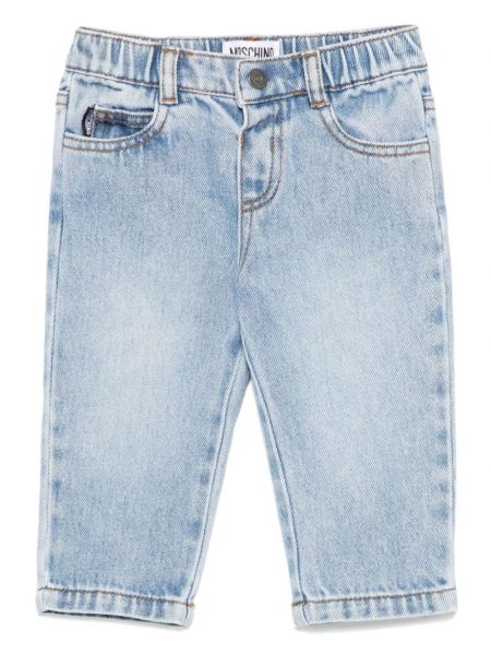 Jeans for piger Moschino Kids blå