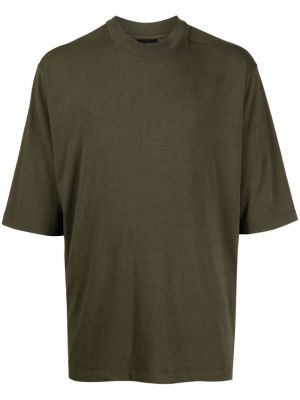 Bavlnené tričko Thom Krom zelená