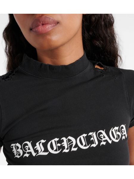 Βαμβακερή μπλούζα Balenciaga