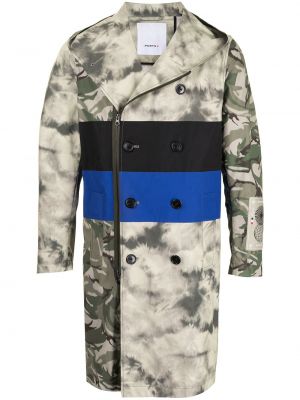 Mantel mit print mit camouflage-print Ports V