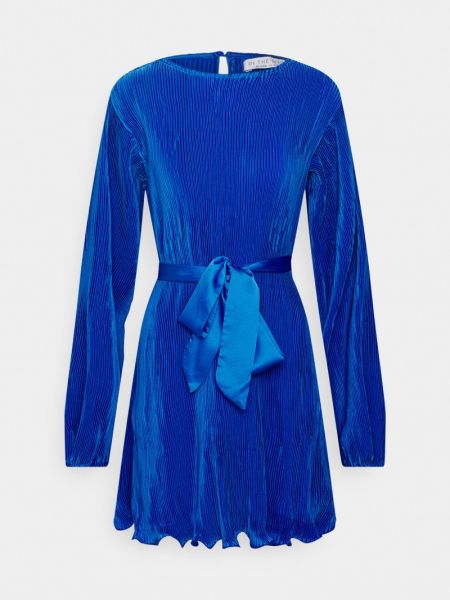 Niebieska sukienka wieczorowa In The Style