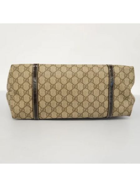 Retro leder shopper handtasche mit taschen Gucci Vintage