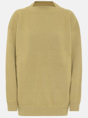 Kašmírový svetr Alaã¯a zelený