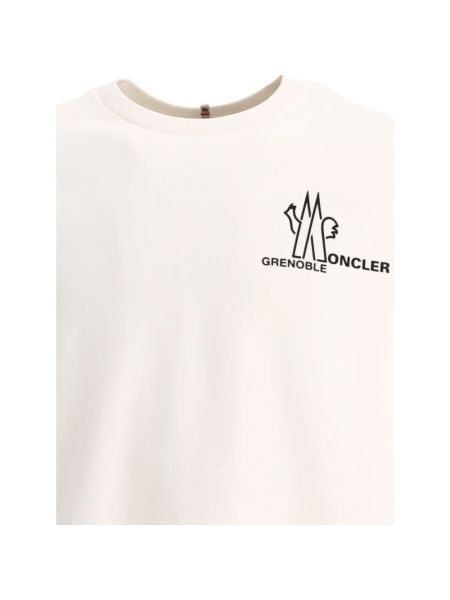 Camisa de algodón Moncler blanco