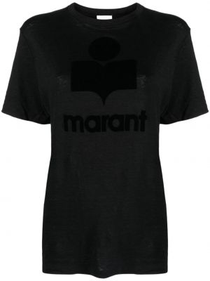 T-shirt Marant Etoile schwarz
