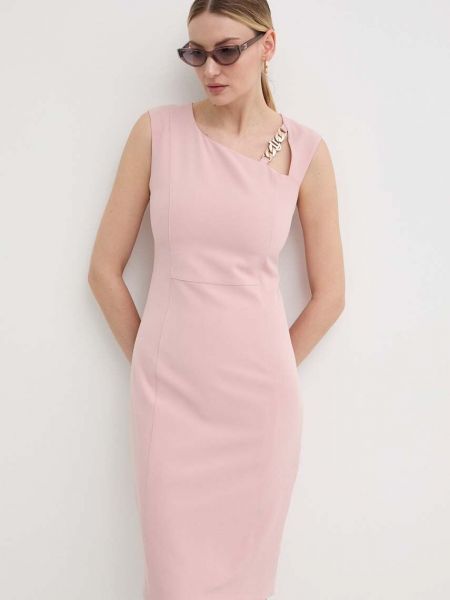 Uska mini haljina Liu Jo ružičasta