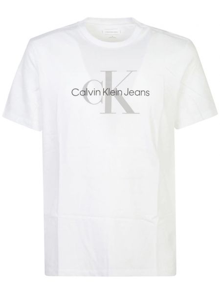 T-shirt Calvin Klein hvid