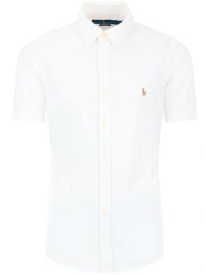 Slim fit košile Polo Ralph Lauren bílá