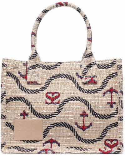 Jacquard trykt shoppingbag Sandro