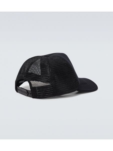 Tinklinis raštuotas kepurė su snapeliu Undercover juoda