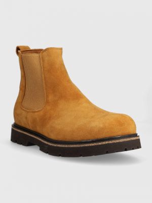 Cipele od brušene kože Birkenstock smeđa