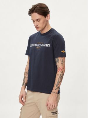 T-shirt Aeronautica Militare blu