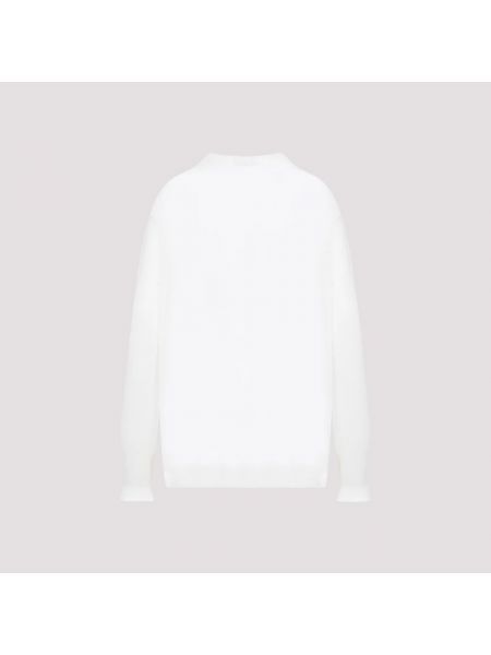 Moherowy sweter Fabiana Filippi biały