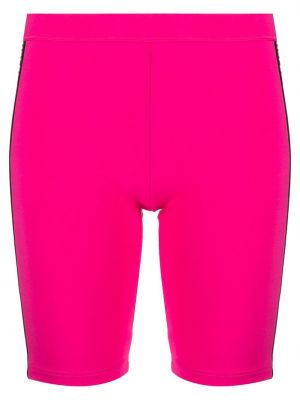 Pantaloncini sportivi con stampa Dsquared2 rosa