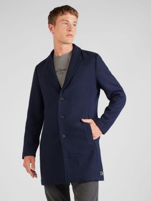 Късо палто Qs By S.oliver синьо