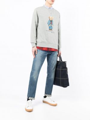 Medvilninis siuvinėtas polo marškinėliai Polo Ralph Lauren
