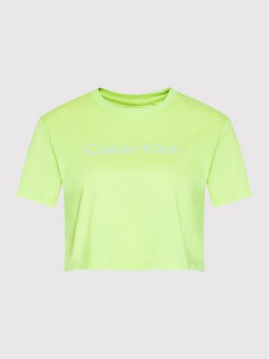 T-shirt Calvin Klein Performance, zielony