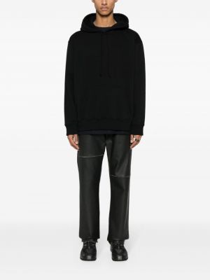 Kapučdžemperis ar apdruku Mm6 Maison Margiela melns