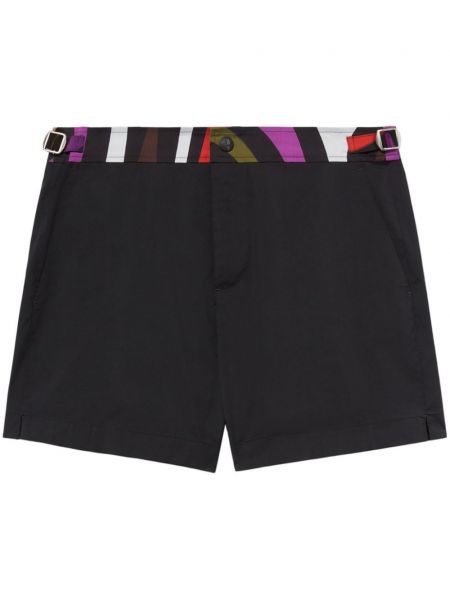 Shorts mit print Pucci schwarz