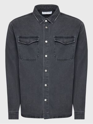 Camicia jeans Young Poets Society nero