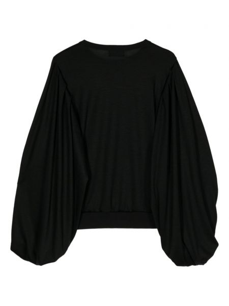 Vilnonis džemperis Kolor juoda
