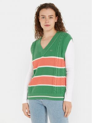 Maglione Tommy Jeans verde