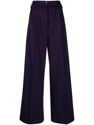Pantaloni de lână Etro violet