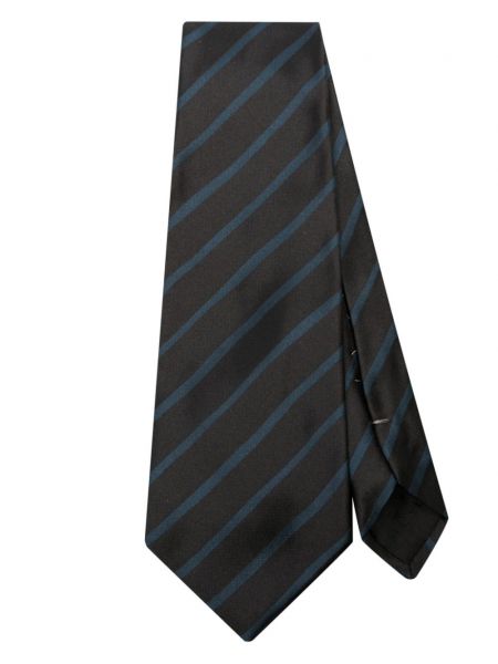 Cravate à rayures en jacquard Giorgio Armani Pre-owned