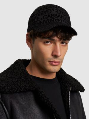 Kapa s šiltom Dolce & Gabbana črna