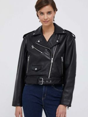 Traper jakna oversized Calvin Klein Jeans crna